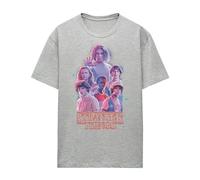 Stranger Things Womens Glow T-Shirt - Athletic Heather - XL - Athletic Heather