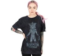 Stranger Things Womens Grey Demogorgon Short Sleeved T-Shirt [dis] - XX-Large