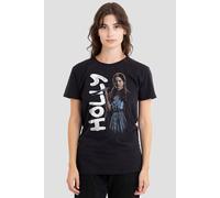 Stranger Things Women's Holly Neo Homage T-Shirt, Black | Size: XL Stranger Things Black XL