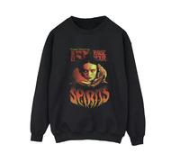 Stranger Things Womens Raise Your Spirits Sweatshirt - Black - Black - S