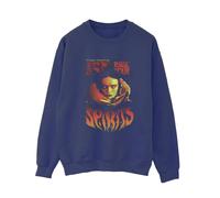 Stranger Things Women's Raise Your Spirits Sweatshirt in Navy | Size: 2XL Stranger Things Navy 2XL