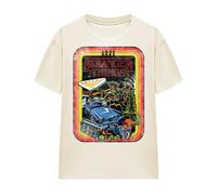 Stranger Things Womens Retro Sketch T-Shirt - Natural - L - Natural