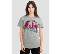 Stranger Things Women's Summer Of '85 Eleven & Max T-Shirt, Athletic Heather in Grey | Size: Small Stranger Things Grey S