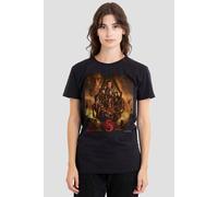 Stranger Things Women's The Finale Poster T-Shirt, Black | Size: Medium Stranger Things Black M