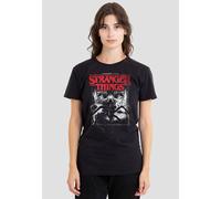 Stranger Things Women's Vecna Mindflayer Poster T-Shirt, Black | Size: Large Stranger Things Black L