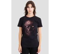 Stranger Things Women's Vecna Oversized Face T-Shirt, Black | Size: Small Stranger Things Black S