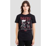 Stranger Things Women's Vecna Suffering T-Shirt, Black | Size: 2XL Stranger Things Black 2XL