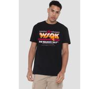 Stranger Things Wsqk Tv Advert T-Shirt, Black | Size: Medium Stranger Things Black M