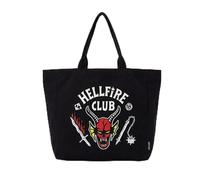 Stranger Things XL Lightweight and Practical Shopping Bag - Stranger Things Design Reusable and Comfortable to Carry