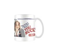Stranger Things You Suck Mug - White/Slate Grey/Red - One Size - White/Slate Grey/Red