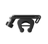 Strap Clip on Holder Stainless Steel Silicone Camera Backpacks Mount for Hiking Outdoor Travel Quick Release Selfportrait Stick Holder