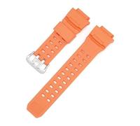 Strap Compatible With Casio G-SHOCK RANGEMAN GW-9400 GW9300 Camouflage Resin Rubber TPU Band Men Sport Waterproof Bracelet Watch Accessories(Orange)