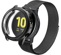 Strap Compatible with Compatible with Samsung Galaxy Watch 42mm / Active 2 / Galaxy Watch 3 41mm 20mm Stainless Steel Metal Mesh Bracelet Replacement for Samsung Gear Sport/Huawei GT2 42mm (Color :