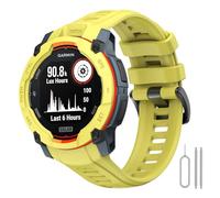 Strap Compatible with Garmin Instinct 3 45mm, Replacement Wristband in Soft Silicone Sport Compatible with Garmin Instinct 3/E 45mm with Adapter Tools