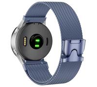 Strap Compatible with Garmin Vivoactive 4S/Venu 3S/Venu 2S/Vivomove 3S,18mm Stainless Steel Metal Straps for Garmin Forerunner 255S/265S, Huawei Watch GT5/4 41mm/Huawei Watch GT5 Pro 42mm