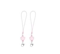 Strap, Cord Parts, Cherry Blossom, Root Cord, DIY, Handmade, Key Holder, Mobile Phone Strap, Various Accessories, Handmade Material, Handicraft, Metal Fittings, Various Types, Anti-Lost Parts