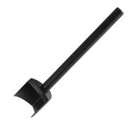 Strap End Punch Leather Craft Tool V Shape Half Round Cutter Punch for Belt Wallet Bag Strap(25mm)