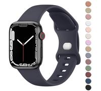 Strap for Apple Watch Straps 49mm 46mm 45mm 44mm 42mm for Women Men, Soft Silicone Sport Band for iWatch Series 10 9 8 7 SE 6 5 4 3 2 1 Ultra (Midnight blue,49mm/46mm/45mm/44mm/42mm(Series 3 2 1))