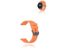 Strap for COROS NOMAD, yystao Soft Silicone Watch Band Compatible with COROS NOMAD - Skin-friendly Watch Band Strap Replacement, Orange