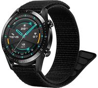 Strap for Galaxy Watch 3 45mm, 22mm Band Easy Fit Nylon Strap for Galaxy Watch 46mm/Huawei Watch GT2 46mm/GT 3/GT 3 Pro/GT2 Classic/GT2 Pro 46mm/GT 2e/GT Sport Active 46mm/Fenix 5/Fenix 6/Fenix 7