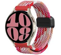 Strap for Galaxy Watch 6/5/4 40mm 44mm, 20mm Magnetic Adjustable Nylon Replacement Strap for Galaxy Watch 5 Pro 45mm/6 Classic 43mm 47mm/4 Classic 42mm 46mm/Watch 3 41mm/Active 2 40mm 44mm/Gear Sport