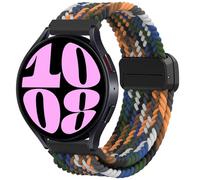 Strap for Galaxy Watch 6/5/4 40mm 44mm, 20mm Magnetic Adjustable Nylon Replacement Strap for Galaxy Watch 5 Pro 45mm/6 Classic 43mm 47mm/4 Classic 42mm 46mm/Watch 3 41mm/Active 2 40mm 44mm/Gear Sport