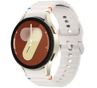 Strap for Galaxy Watch 7, 20mm Silicone Watch Strap Sports Replacement Band for Samsung Galaxy Watch 7 40mm 44mm/Galaxy Watch 5 Pro 45mm/Galaxy Watch 6 40mm 44mm/Galaxy Watch 6 Classic 43mm 47mm