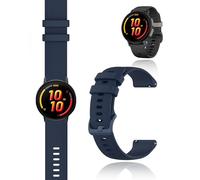 Strap for Garmin Bounce 2, yystao Silicone Watch Strap Compatible with Garmin Bounce 2, Skin-Friendly Smartwatch Replacement Strap 20 mm (Blue)