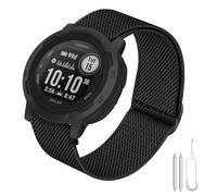 Strap for Garmin Instinct 2 Nylon, 22mm Soft Elastic Stretchy Nylon Sport Strap for Instinct 2 Solar, Instinct, Instinct Tactical, Instinct Tide, Instinct Esports, Instinct Solar