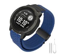 Strap for Garmin Instinct 2 Nylon, 22mm Soft Stretchy Nylon Replacement Wristband Watch Strap for Garmin Instinct 3 45mm, INstinct Tactical, INstinct Tide, INStinct Esports, INStinct Solar