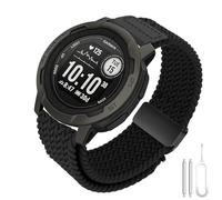 Strap for Garmin Instinct 2 Nylon, 22mm Soft Stretchy Nylon Replacement Wristband Watch Strap for Garmin Instinct 3 45mm, INstinct Tactical, INstinct Tide, INStinct Esports, INStinct Solar