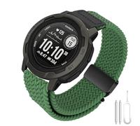 Strap for Garmin Instinct 2 Nylon, 22mm Soft Stretchy Nylon Replacement Wristband Watch Strap for Garmin Instinct 3 45mm, INstinct Tactical, INstinct Tide, INStinct Esports, INStinct Solar