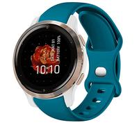 Strap for Garmin Venu 2S Silicone, 18mm Sport Watchband Replacement Strap for Venu 2S/Vivoactive 4S 40mm/Vivomove 3S/Fossil Women's Q Venture HR Gen 4/Gen 3/Withings Steel HR 36mm/Watch 1/Fit
