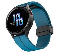 Strap for Garmin Venu 2S Silicone, 18mm Sport Watchband Replacement Strap for Venu 2S/Vivoactive 4S 40mm/Vivomove 3S/Fossil Women's Q Venture HR Gen 4/Gen 3/Withings Steel HR 36mm/Huawei Watch 1/Fit