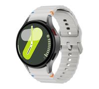Strap for Samsung Galaxy Watch 7/6/5/4/FE 40mm 44mm, Galaxy Watch 6 Classic 47mm 43mm/Watch 4 Classic 46mm 42mm/Watch 5 Pro 45mm Women Men, Sport Strap Silicone Spaceless Replacement Bracelet, 08 -