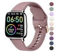 Strap for Smartwatch Motast P32 1.69", Soft Silicone Replacement Sport Wristband for P32E P22D for Women Men