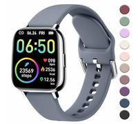 Strap for Smartwatch Motast P32/ Nerunsa P32B /P36 E /P32E, Soft Silicone Replacement Sport Wristband for P32E P22D/Rinsmola P22D/iporachx P22B