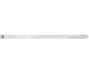 Strap Hinge Straight with Rounded End Rolle 20 mm / 1400 x 60 mm / 1 STK. galvanisch Gelb verzinkt