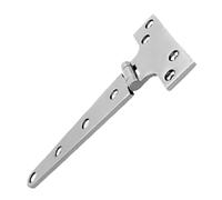 Strap Hinges - Marine Grade T Hinge, Rustproof Cast Wrought Hinge, Heavy Duty Outdoor Gate Hinges, Screw Included for Shed RV Yacht Boat Door Gate Deck Home