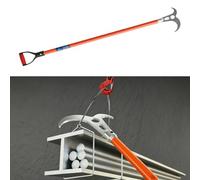 Strap Lifting Sling Chain Grabber, Suspended Cargo Towing Pole, Lifting Slings Chain Grabber for Pushing, Pulling, or Traction of Slings and Heavy Objects From a Safe Distance(A 74cm)