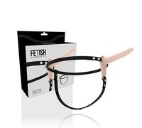 Strap-on dildo 15cm white silicone fetish, Length 230 mm, Width 225 mm, Depth 80 mm, Department Couple, Poids 0.290 Kg, Color Nude