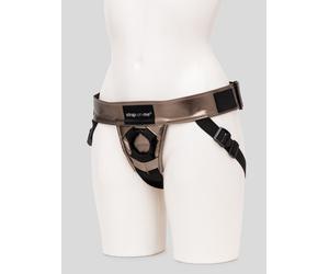 Strap-On-Me Curious Adjustable Strap-On Harness - Gold Gold