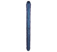 Strap-on-me - Double Dildo (Metallic Blue)
