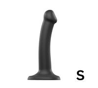 Strap-on-me Dual S - Dual Layer Dildo (Black)