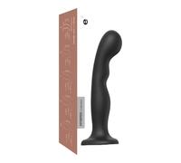 Strap-on-me P&G L - Curved Suction Cup Dildo (Black)