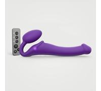 Strap On Me - Vibrating Bendable Strap - On - M - Purple