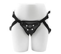 Strap-on Realistic Men's Women's Chastity cage Belt, Chastity Leather Pants with Removable Dildo, Unisex Chastity Device, Cock Ring Penis Restraint kit, BDSM Adult Sex Toys (Black)