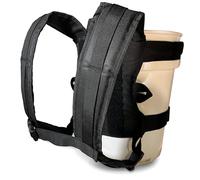 Strap Pack Backpack for 5 Gallon Buckets for Fishing, Picking Apples and Sports, Black, OneSize, Weather Resistant: Made of Heavy Duty 600d Polyester