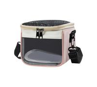 Strap Pet Travel Bag JINGPIN for Hamster Owners, Compact Small Animal Transit Tote, Short Trip Use, 15cm / 5.9inch Hamster Travel Bag Portable Small Animal Tote Shoulder Strap Outing Compact Pet Local