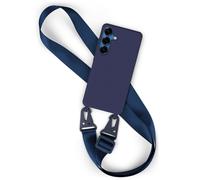 Strap Phone Case For Samsung Galaxy S25 Phone Chain Clear Wrap Around Case